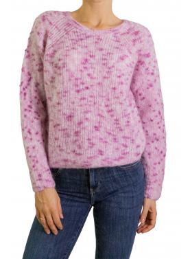 Maglione girocollo in mohair 